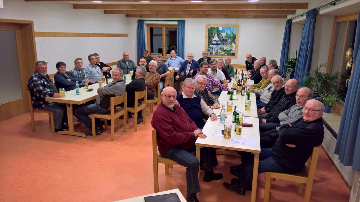 Der Traditionsverein im ev. Gemeindehaus